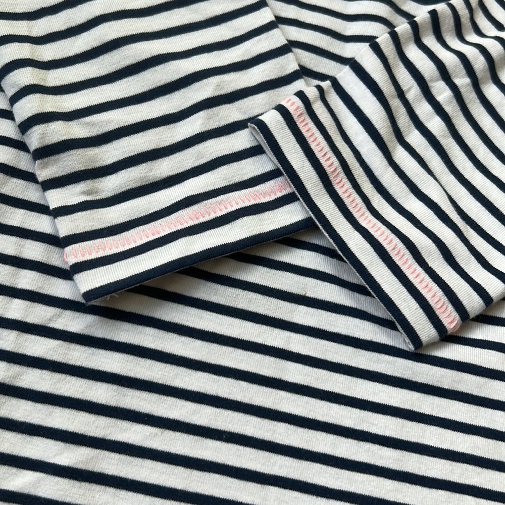 VINEYARD VINES striped shirt girl’s XL (16) - Picture 4 of 6